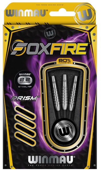 Winmau Foxfire Steeldart 80% Tungsten 22 Gramm