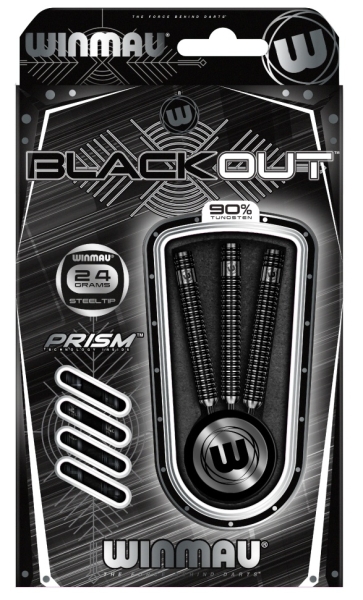 Winmau Blackout  Steeldart 23 Gramm 90% Tungsten