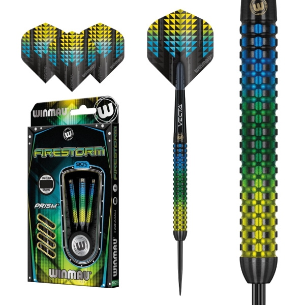 Winmau Firestorm 90% Tungsten Steeldart 22 Gramm