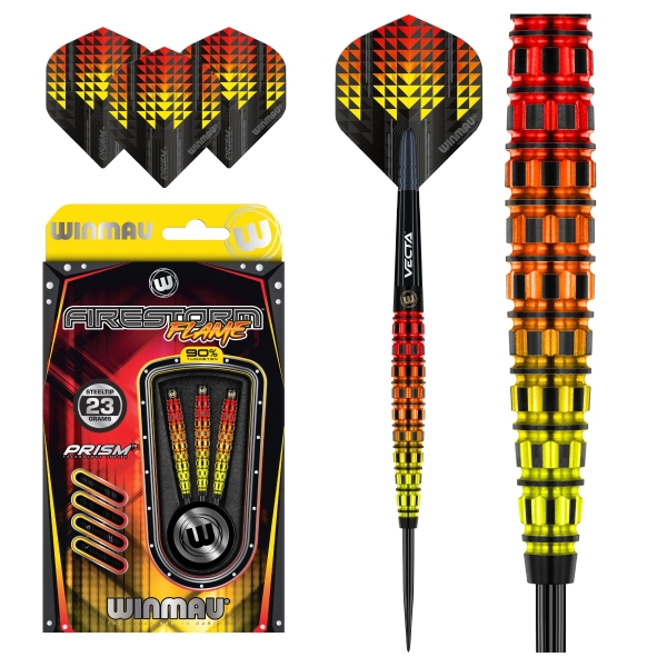 Winmau Firestorm Flame Steeldart 23 Gramm