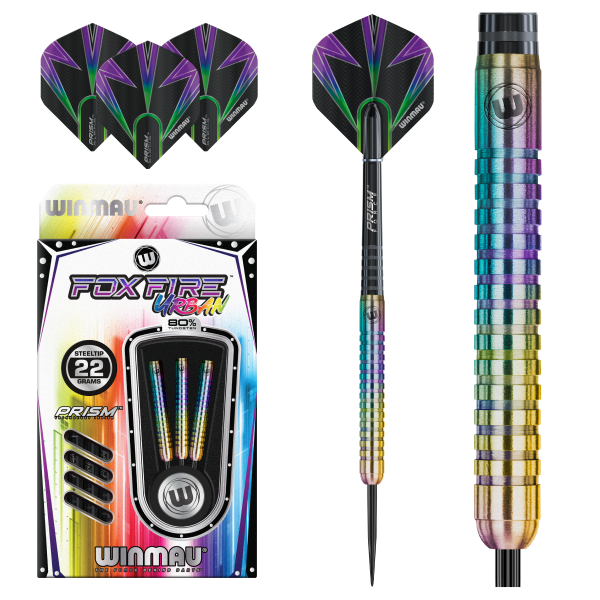 Winmau Foxfire Urban Steeldart 22 Gramm