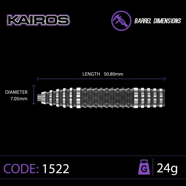 Kairos 90% 24g Steeldart