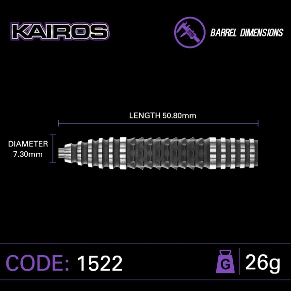 Kairos 90% 26g Steeldart