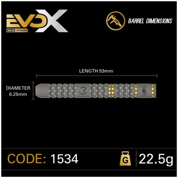 MVG EVO X Steel 90% 22,5g