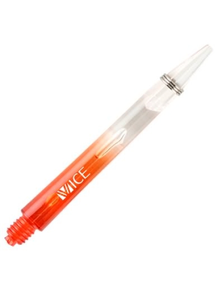 One 80 Vice Grip Shaft Transparent Rot/Clear Kurz 35mm