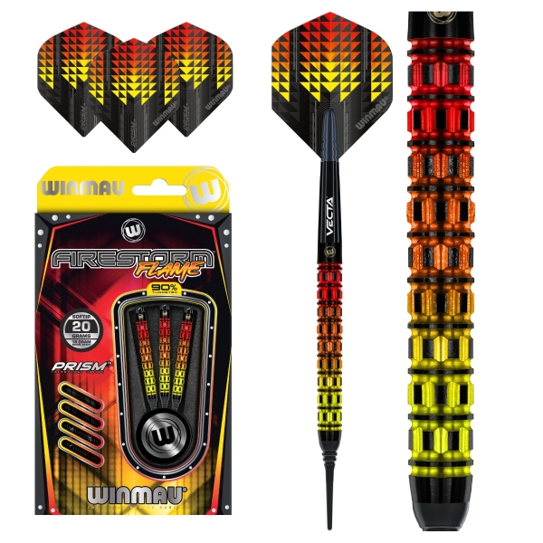 Winmau Firestorm Flame Softdart 20 Gramm