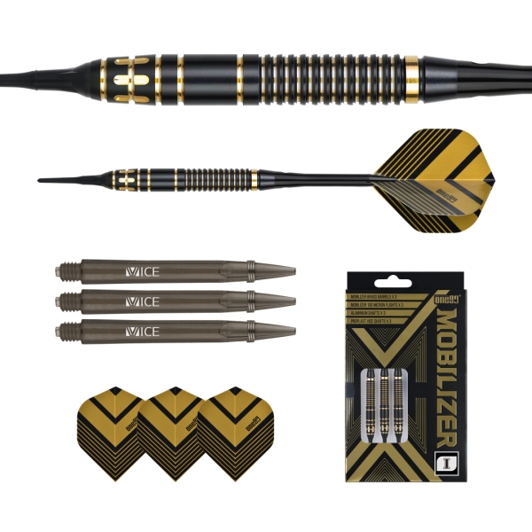 ONE80 Mobilizer 01 Brass Soft Dart 18g