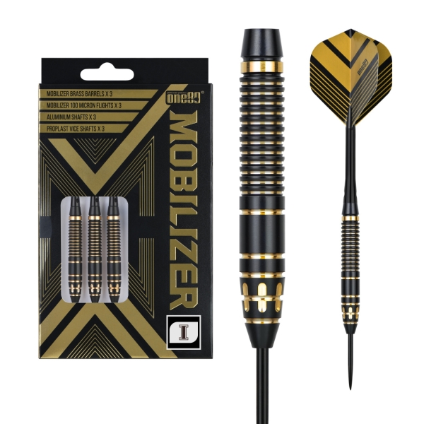 ONE80 Mobilizer 01 Brass Steel Dart 20g