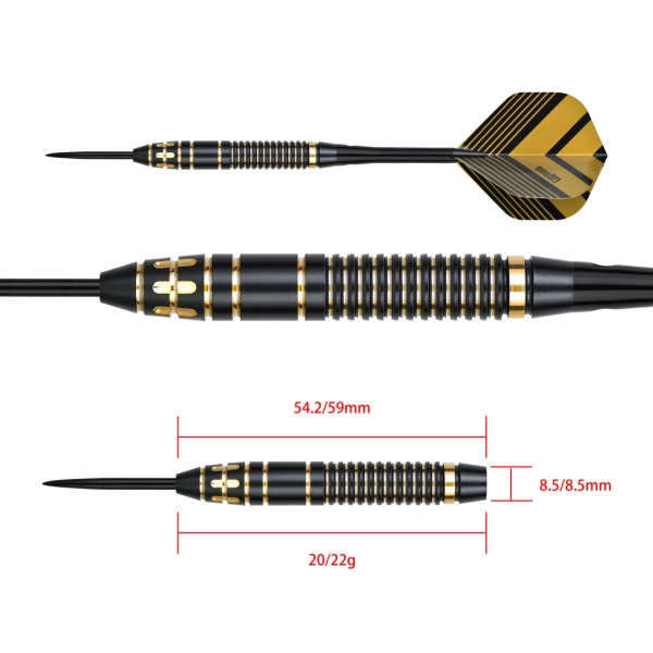 ONE80 Mobilizer 01 Messing Steel Dart 20g