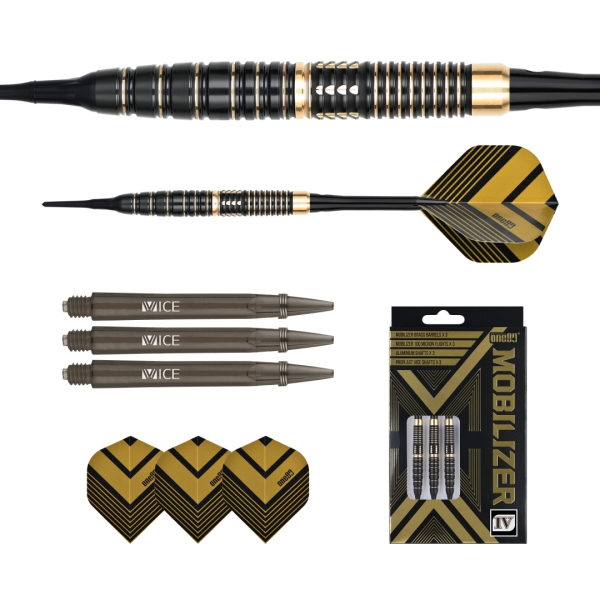 ONE80 Mobilizer 04 Brass Soft Dart 18g