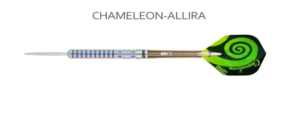 ONE80 Chameleon 90% Tungsten Allira Steeldart  24 Gramm