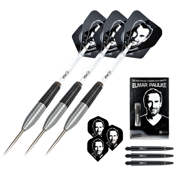 Elmar Paulke Signature Dart Steeldart Tungsten Darts 23 Gramm