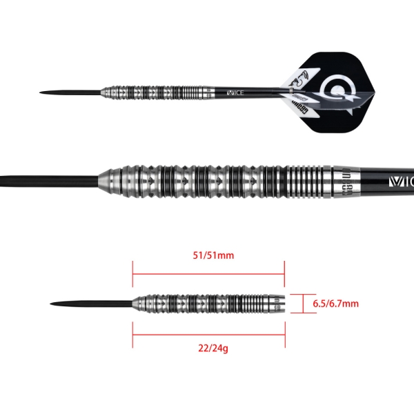 Elmar Paulke Dart V2 Steeltip 22g