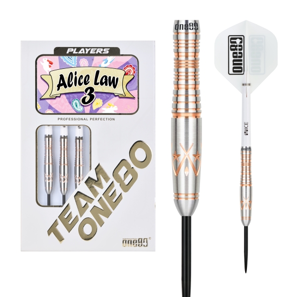 Alice Law III Rosegold Steel Darts 22g