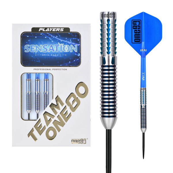 Tanja Bencic Signature Steel Darts Sensation Blue 20g