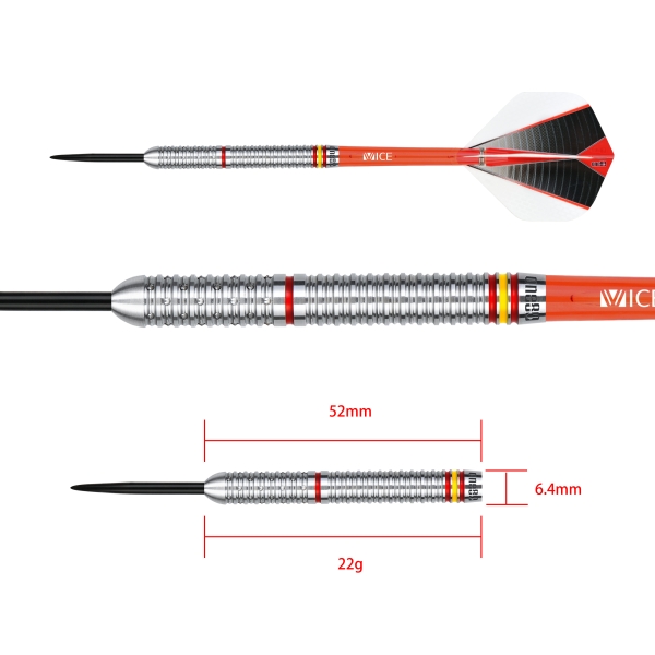 Jacinto II Steel Darts 22g