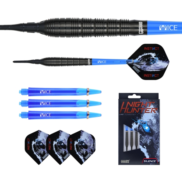 ONE80 Night Hunter Silence Soft Dart 18g