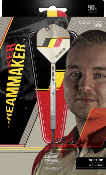 Target Dimitri Van Den Bergh G1 90% Softdarts 19 Gramm