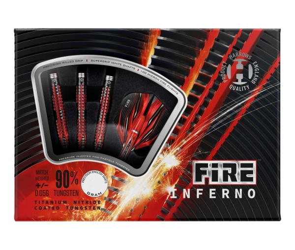 Harrows Fire Inferno Steeldart 90% Tungsten 21g