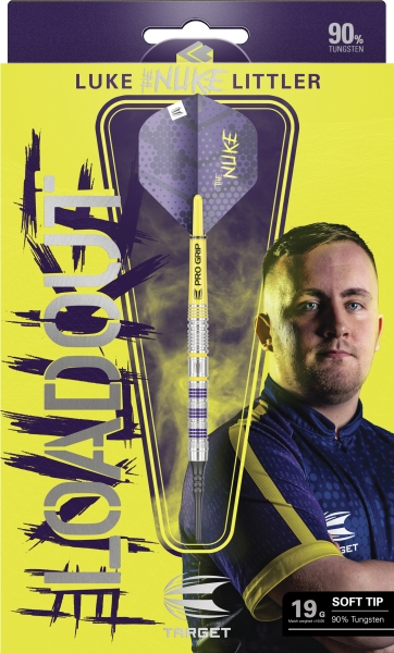 Target Luke Littler LOADOUT 90% Softdart 19 Gramm