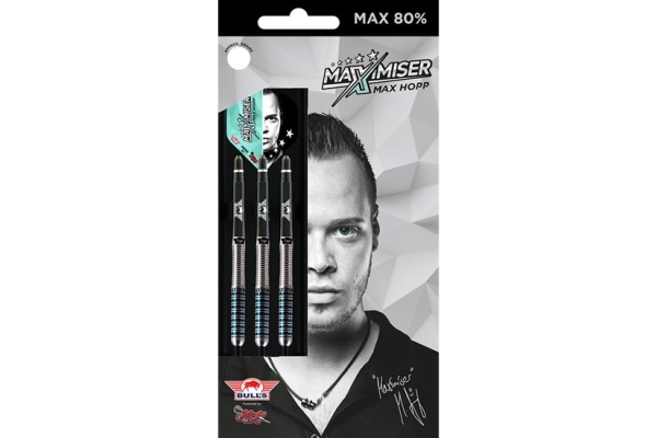 Max Hopp 80% Tungsten Steel Dart Bulls 22 Gramm