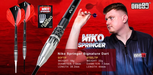 Niko Springer Softdart 18 Gramm Barrel