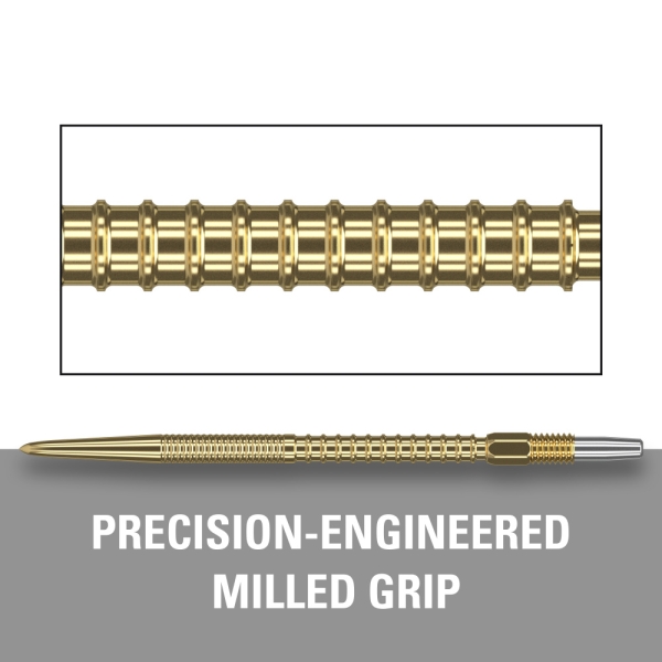 Target Swiss Stahlspitzen Fire Gold 40mm