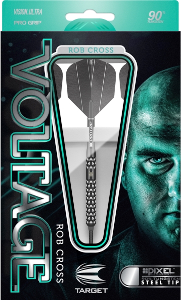 Rob Cross Black Pixel 90% Tungsten Steel Dart Target 23 Gramm