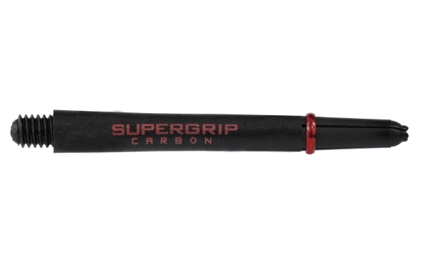 Harrows Supergrip Carbon Shaft Black Red Medium