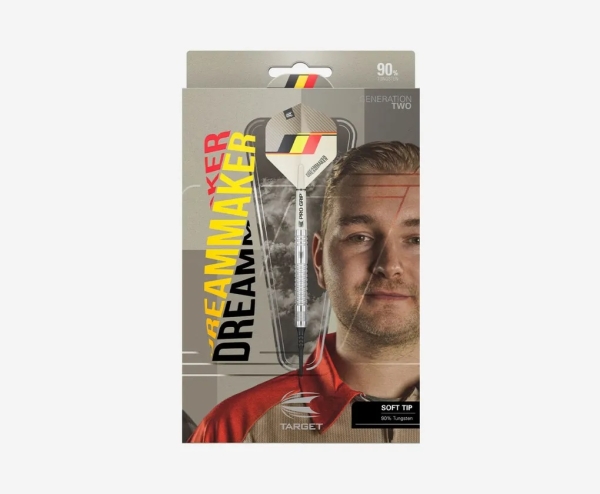 Target Dimitri Van Den Bergh G2 90% Softdarts 19g