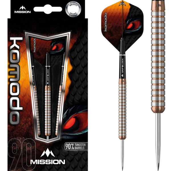 Mission Komodo M3 90% Steeldarts 21g