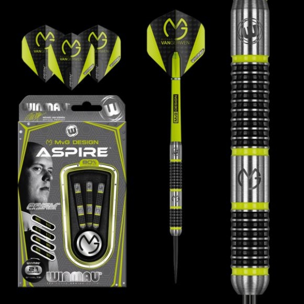 Winmau MvG Michael van Gerwen Aspire  Steeldart 21 Gramm 80% Tungsten