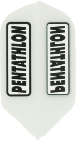 Pentathlon Flights slim White Clear